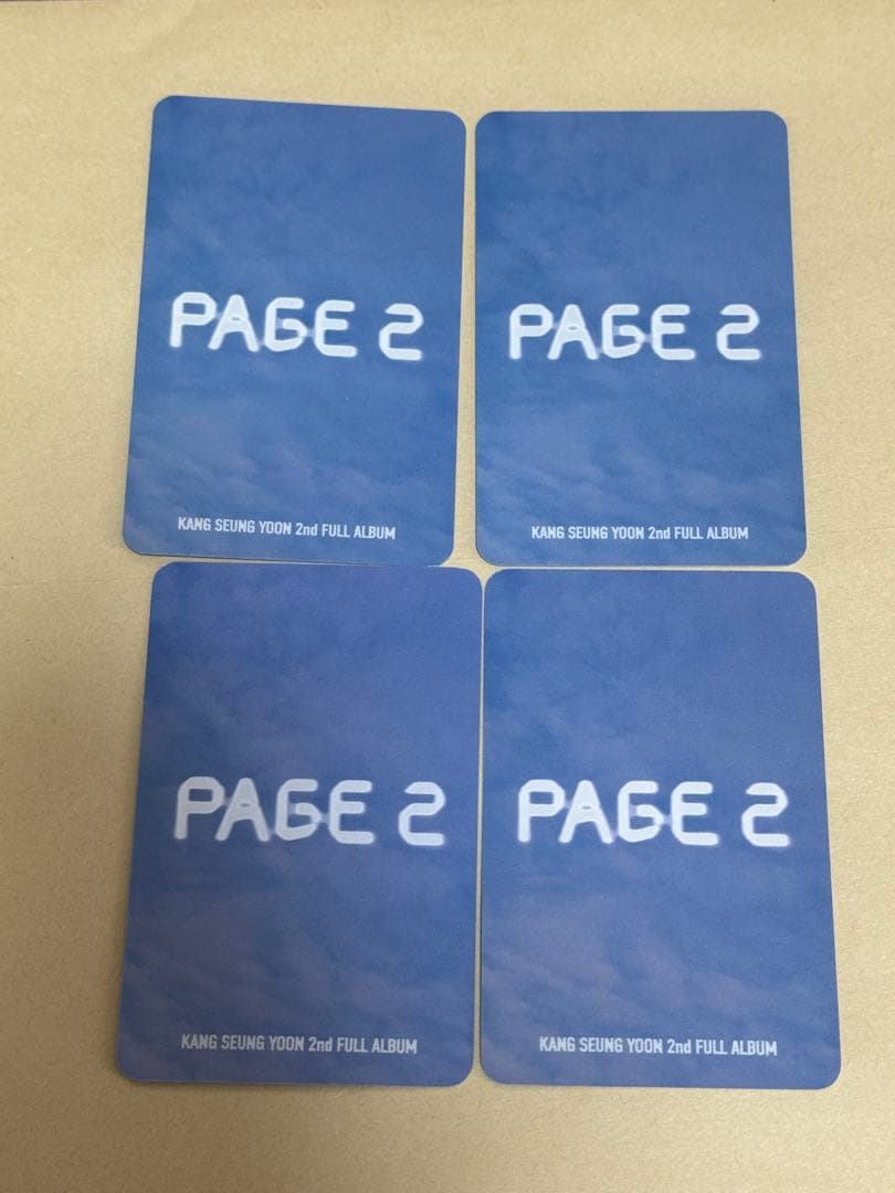 WINNER スンユン PAGE2トレカセット