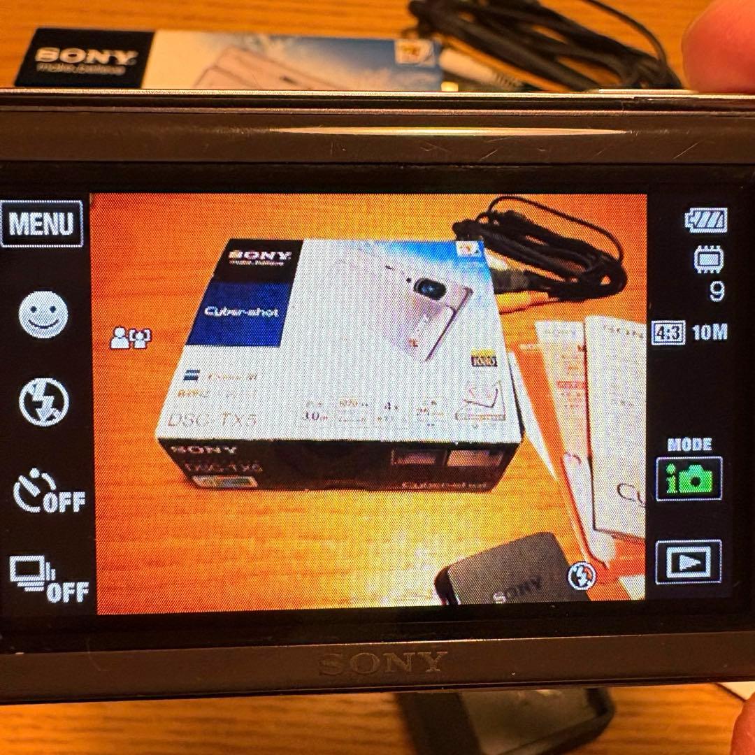 【希少カラー・動作OK】SONY Cyber-shot DSC-TX5 グリーン