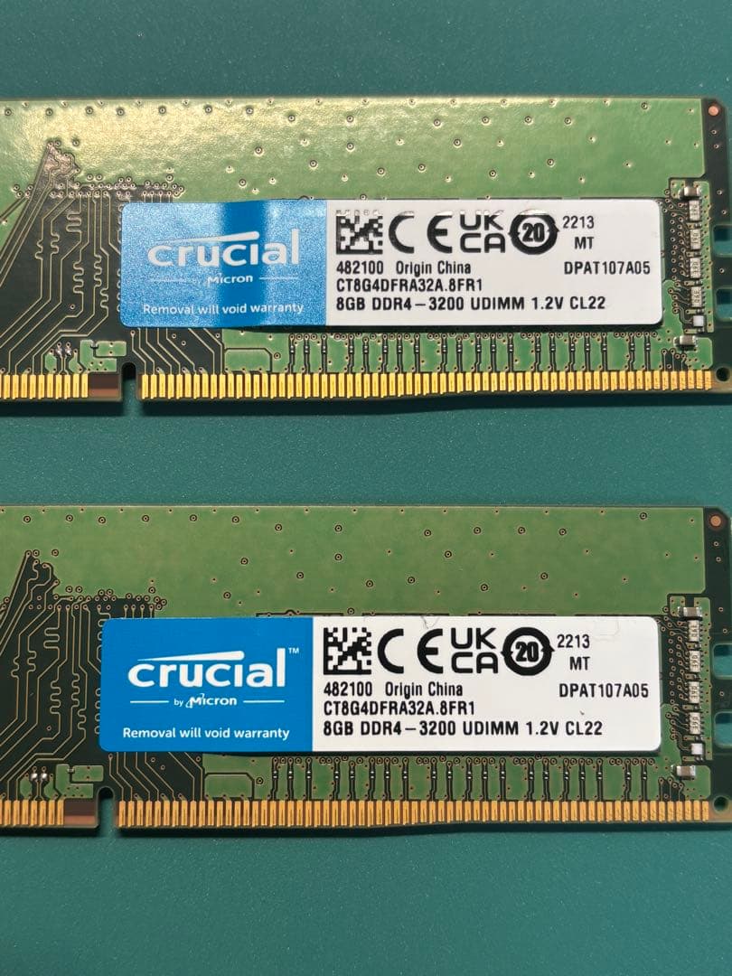 crucial メモリ 16GB DDR4