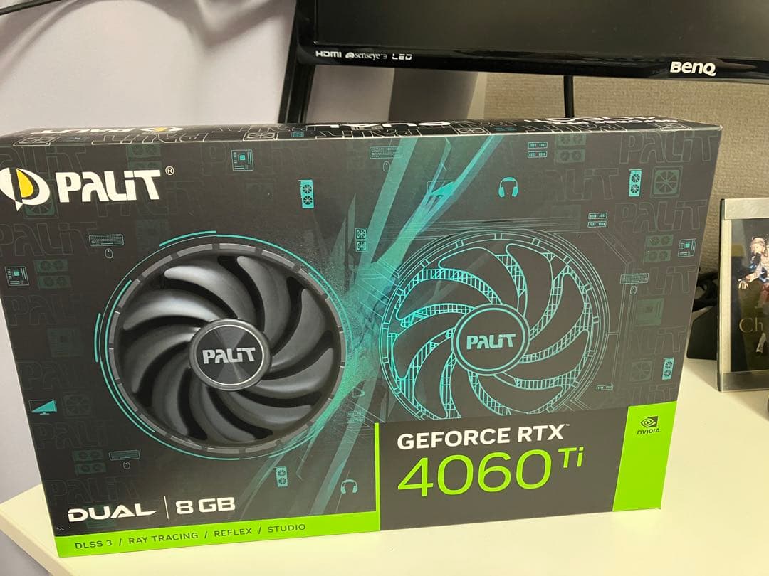 グラフィックボード・グラボ・ビデオカード PALIT GeForce RTX 4060 Ti 8GB DUAL