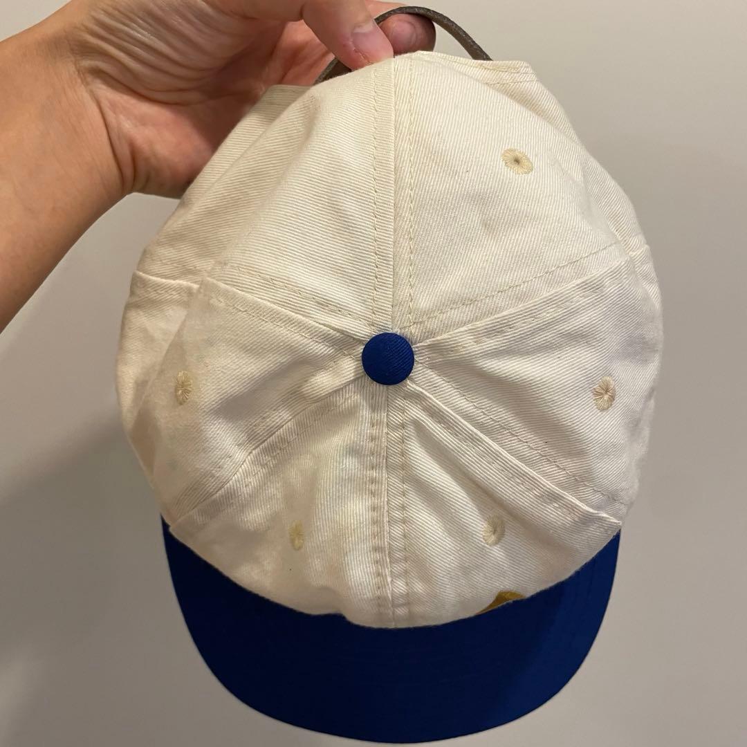 90s blue note 2トーンキャップ 刺繍ロゴキャップ スーベニア