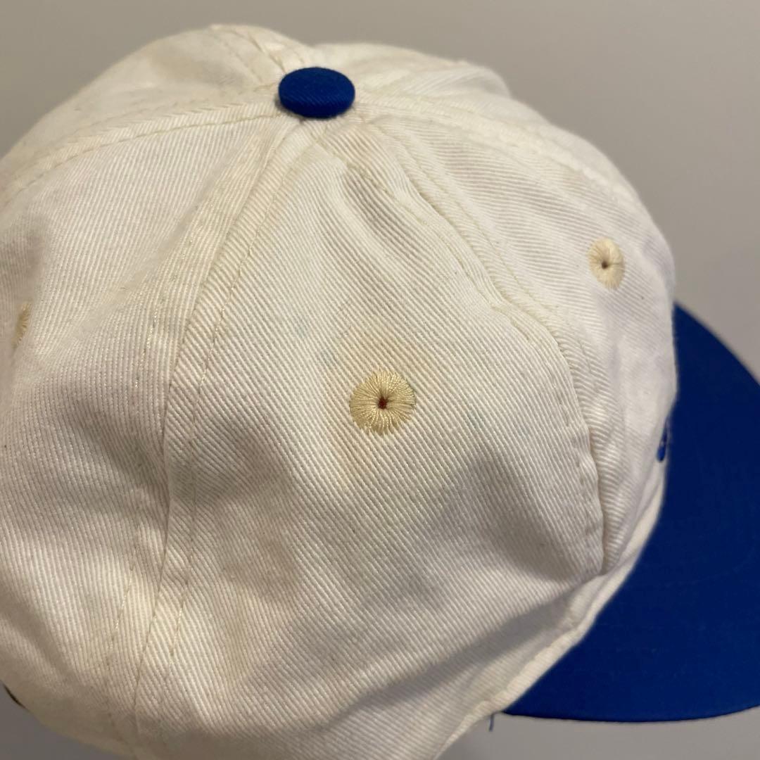 90s blue note 2トーンキャップ 刺繍ロゴキャップ スーベニア