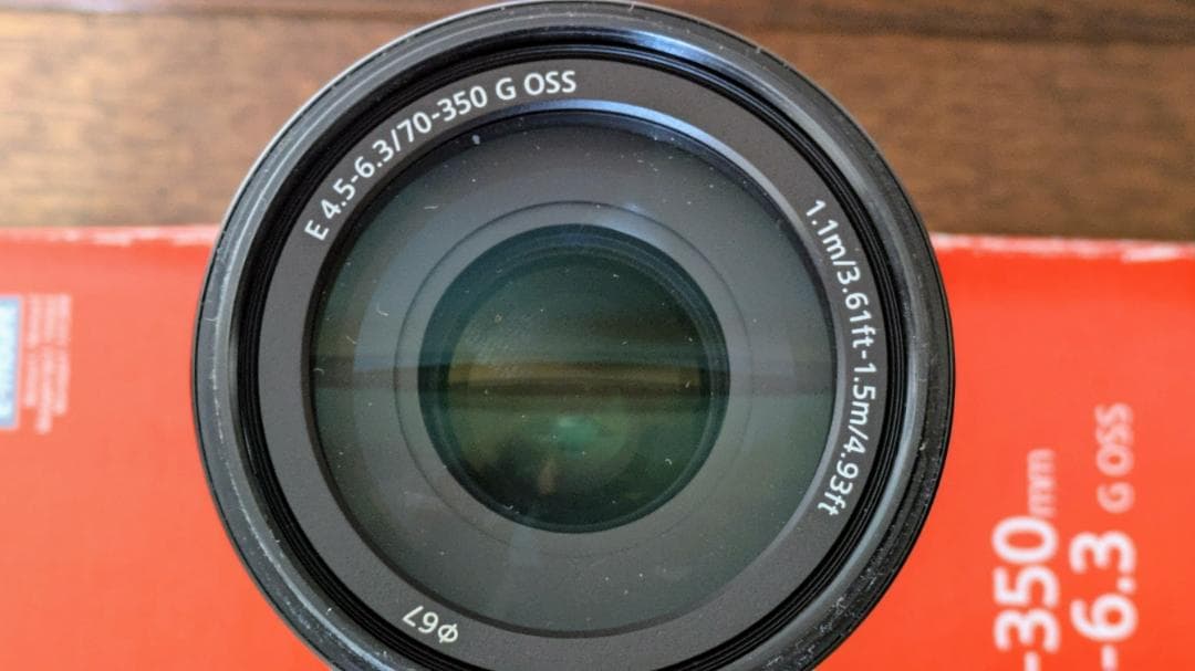 レンズ(ズーム) SONY SEL70350G E 70-350mm F4.5-6.3 G OSS