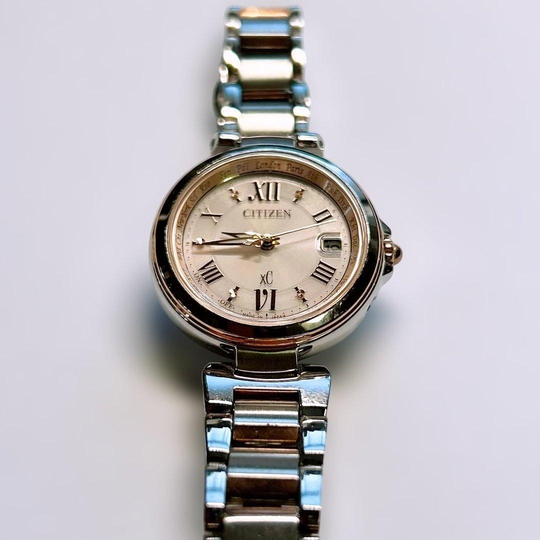 稼働 シチズン クロスシー CITIZEN xC 腕時計 ソーラー時計 H240