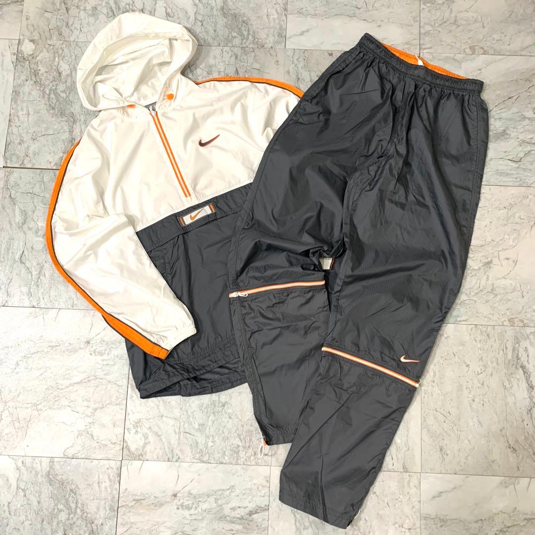 00s NIKE セットアップ ナイロンパンツ アノラックパーカー ヴィンテージ