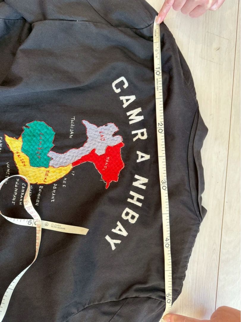 ◯◯プソン60s vietnam souvenir jacketベトジャン
