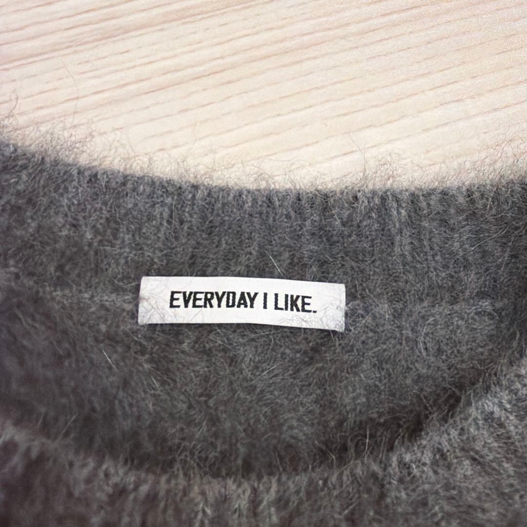EVERYDAY I LIKE. グレー 長袖セーター