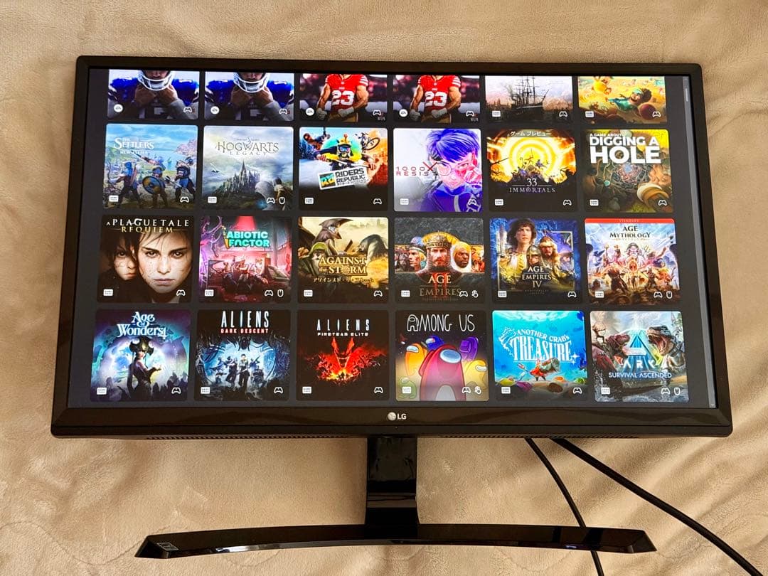 中古 LG 24UD58-B 4Kディスプレイ