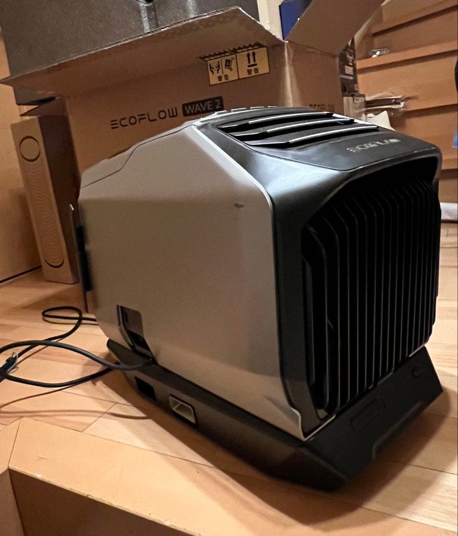 EcoFlow Wave 2 本体＋バッテリー＋延長ダクト！