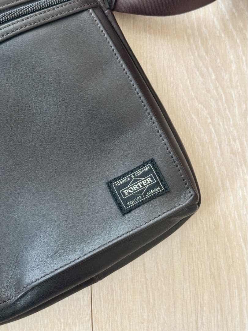 ポーター アメイズ AMAZE ショルダーバッグ ブラウン