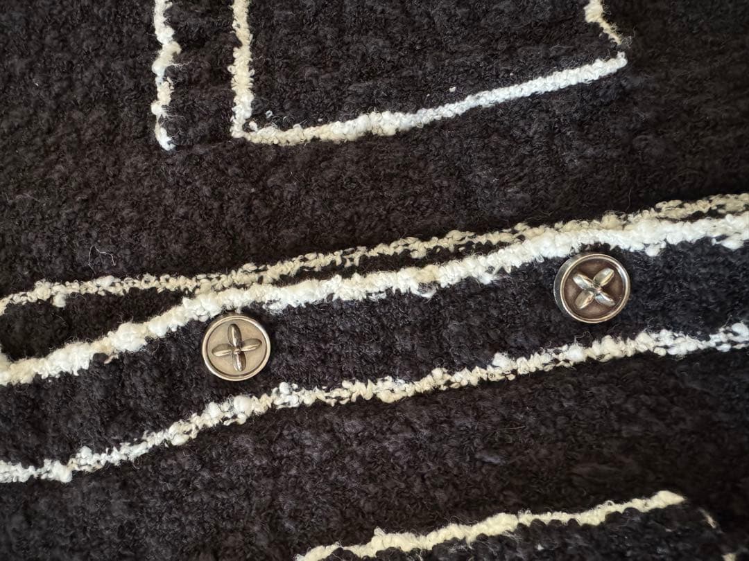 SMFK 黒 カーディガン&スカート&トップ　4点セット