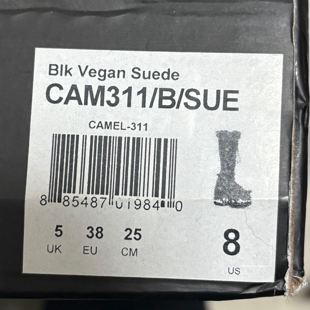 デモニア Dollskill プラットフォームブーツ ブラックCAMEL-311