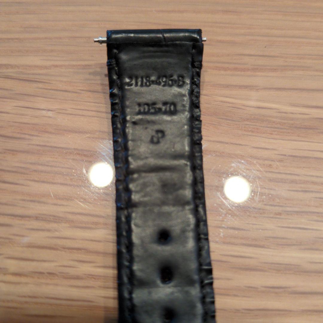 ふ*く様 更に値下げ☆ZENITH 純正Dバックル18mmステンレス＆ベルト21