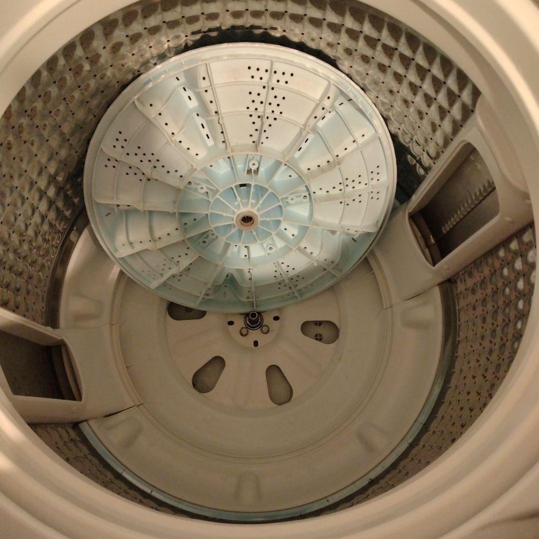 23年製 AQUA 洗濯機7.0kg AQW-S7N ガラストップ簡易分解清掃済