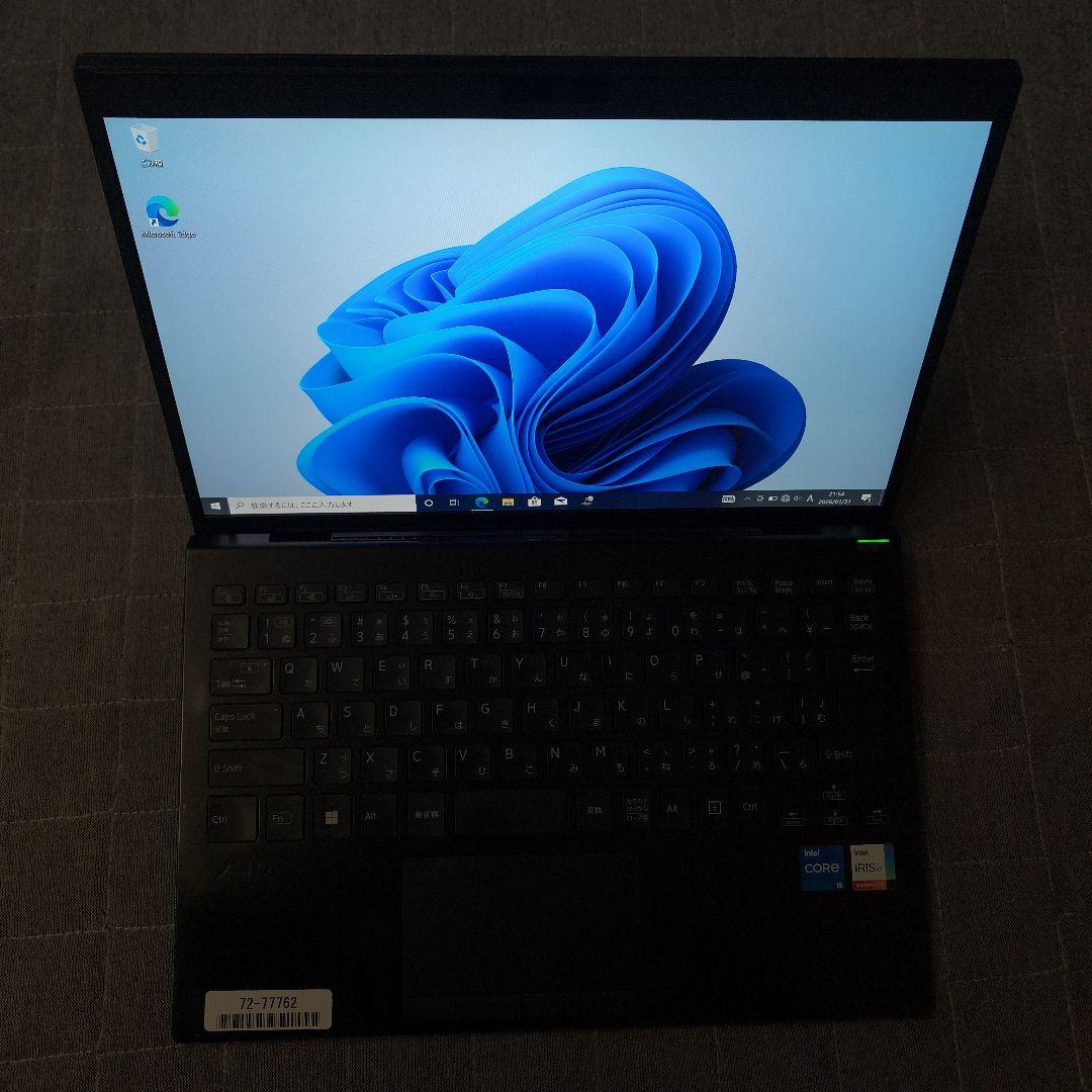 良好 日本製 高級感 VAIO 軽量 驚速12世代i5 16GB 512GB 7