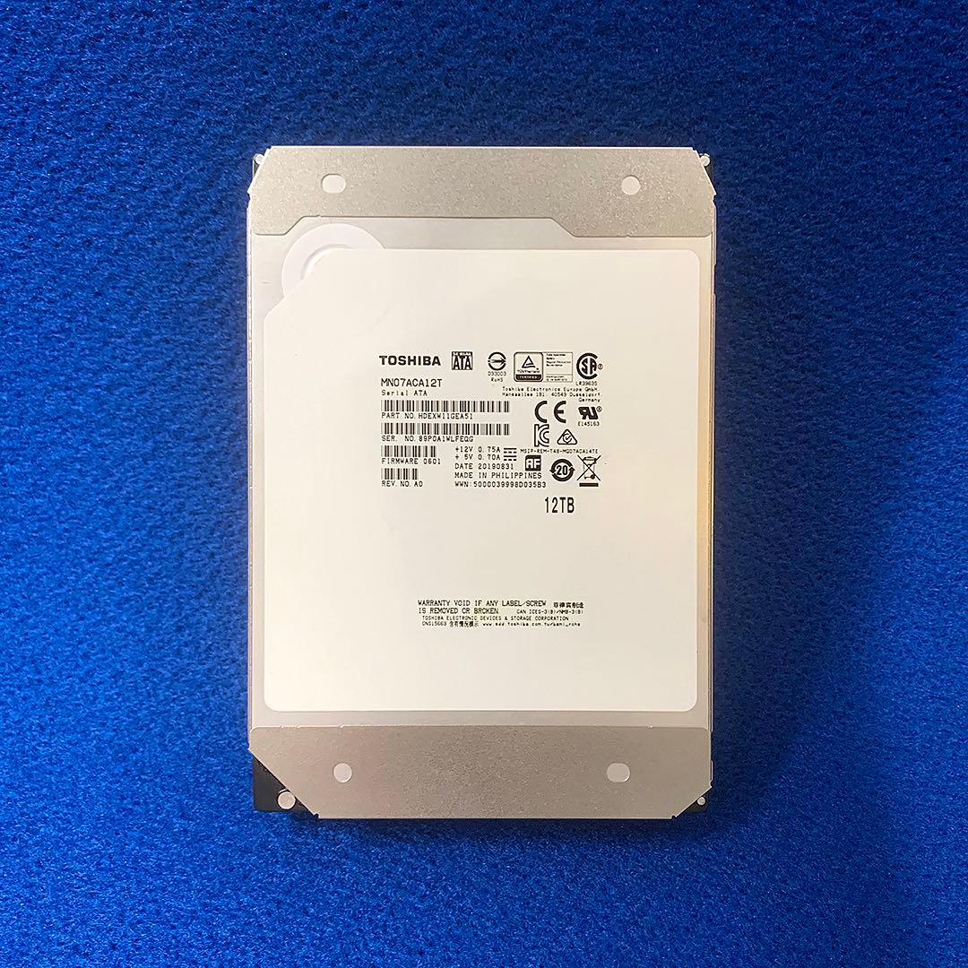 外付けハードディスク・ドライブ TOSHIBA MN07ACA12T 12TB