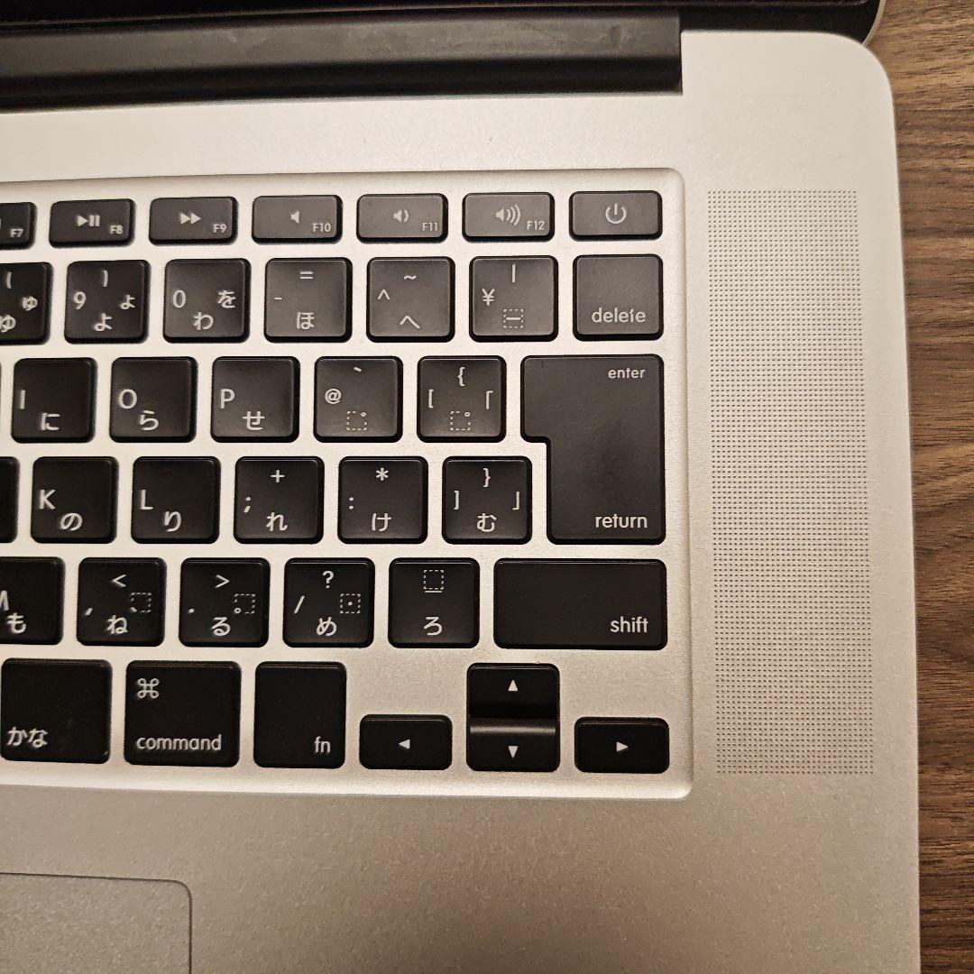 MacBook Pro Retina Mid 2012 15インチ　ジャンク扱い
