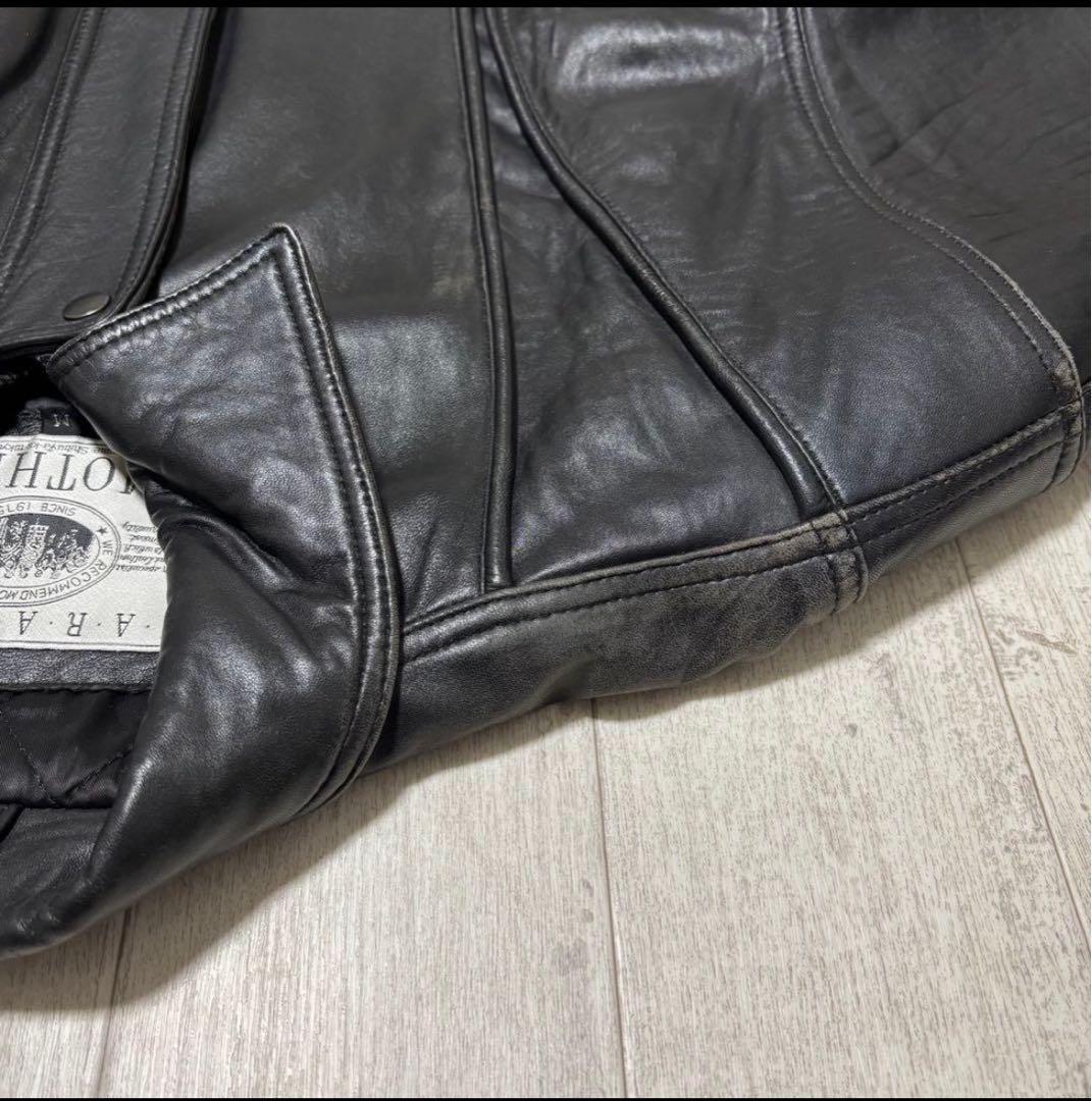 HARAJUKU MOTHER 黒 レザージャケット