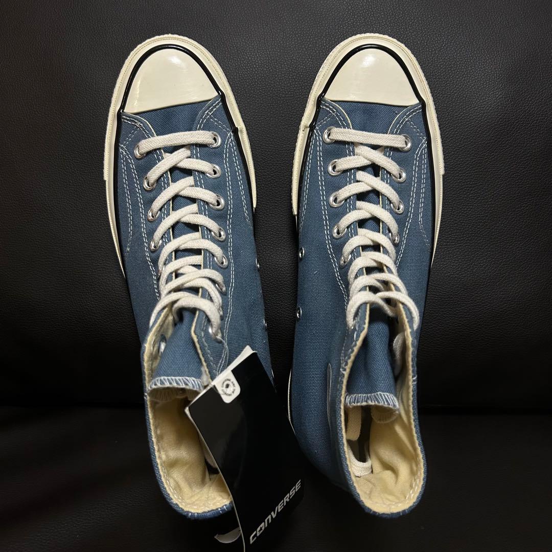 【新品　廃盤】CONVERSE CT70 HI NAVY 27㌢　旧パッチ