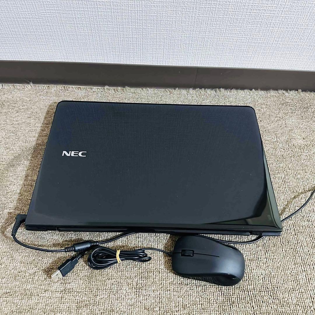 S147 NECノートパソコンSSD高速 WEBカメラWindows11オフィス