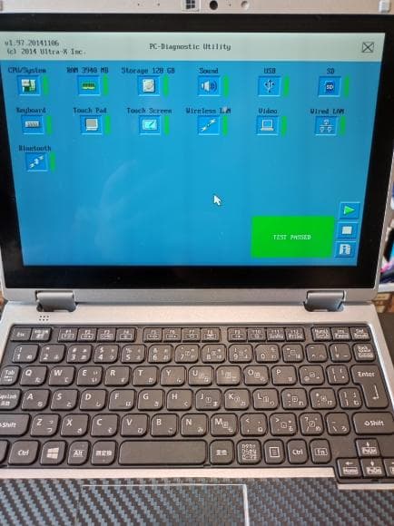 美品 Lets Note CF-RZ4DDACS 5Y71 4GB 128GB