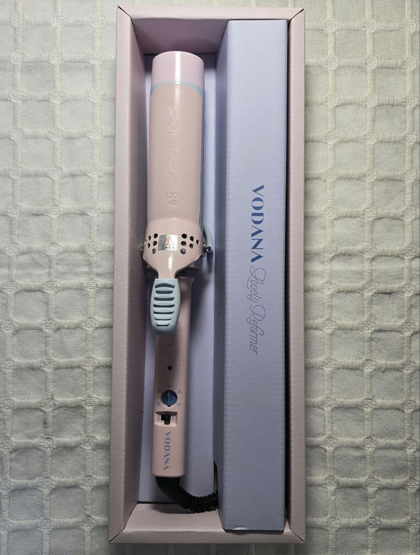 VODANA グラムウェーブカールアイロン 40mm チェリーブロッサム