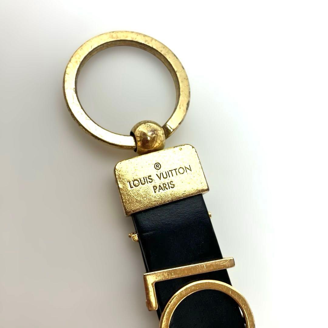 【廃盤品】ルイヴィトン ポルト クレ ドラゴンヌ レタリング キーリング