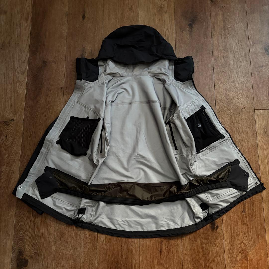 【P.RHYTHM outerwear】スノーボードジャケット/SUMI黒 L