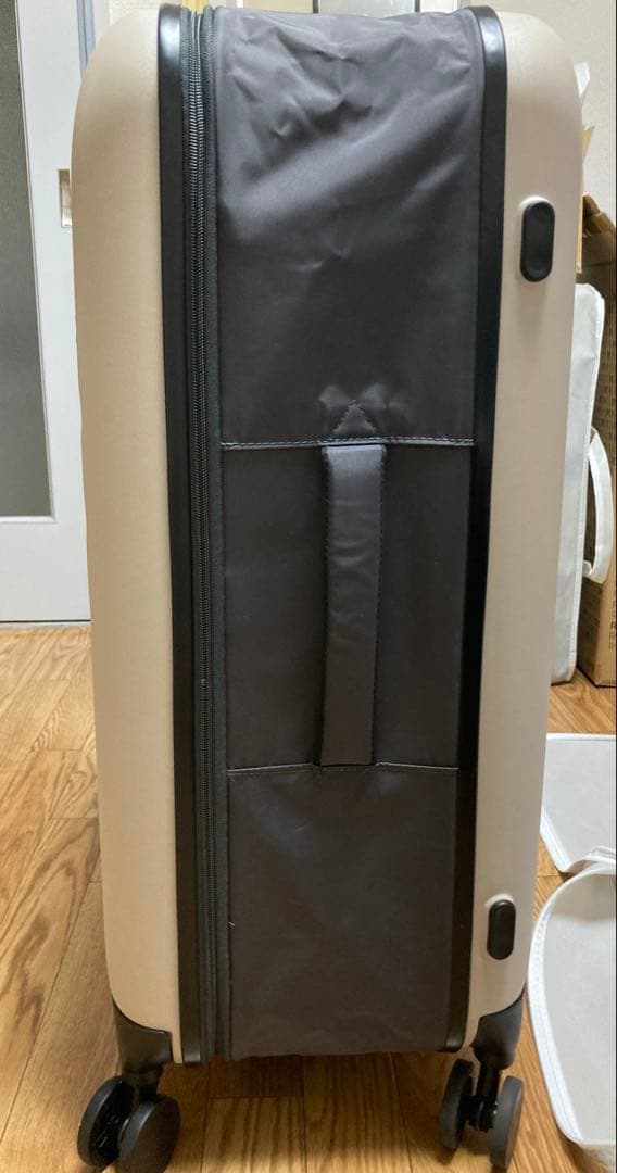 ローリンク スーツケース 100L キャリーケース 折りたたみ ウォームグレー