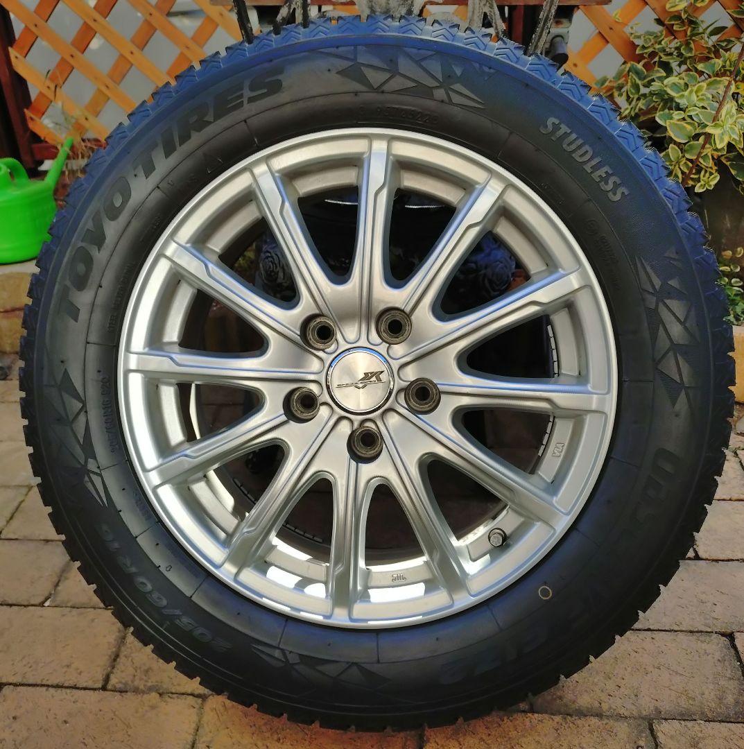 バリ溝　スタッドレス　アルミ　GIZ2 205/60R16 4本 走行千㎞未満