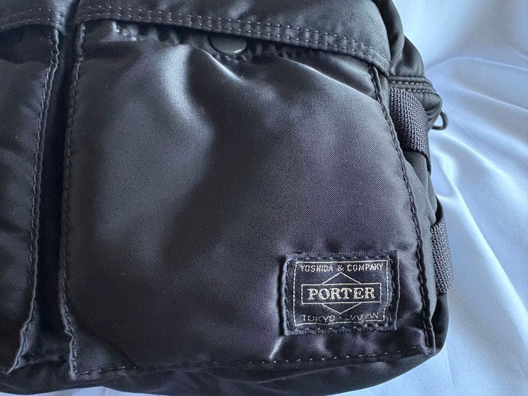 吉田カバン　PORTER　ポーター　タンカー　ボディバッグ ブラック