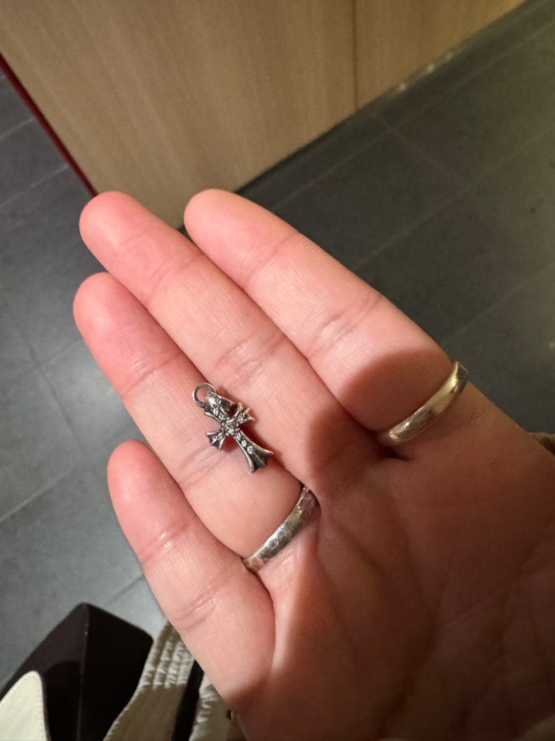 シルバー アンククロス ペンダント 約2.5cm