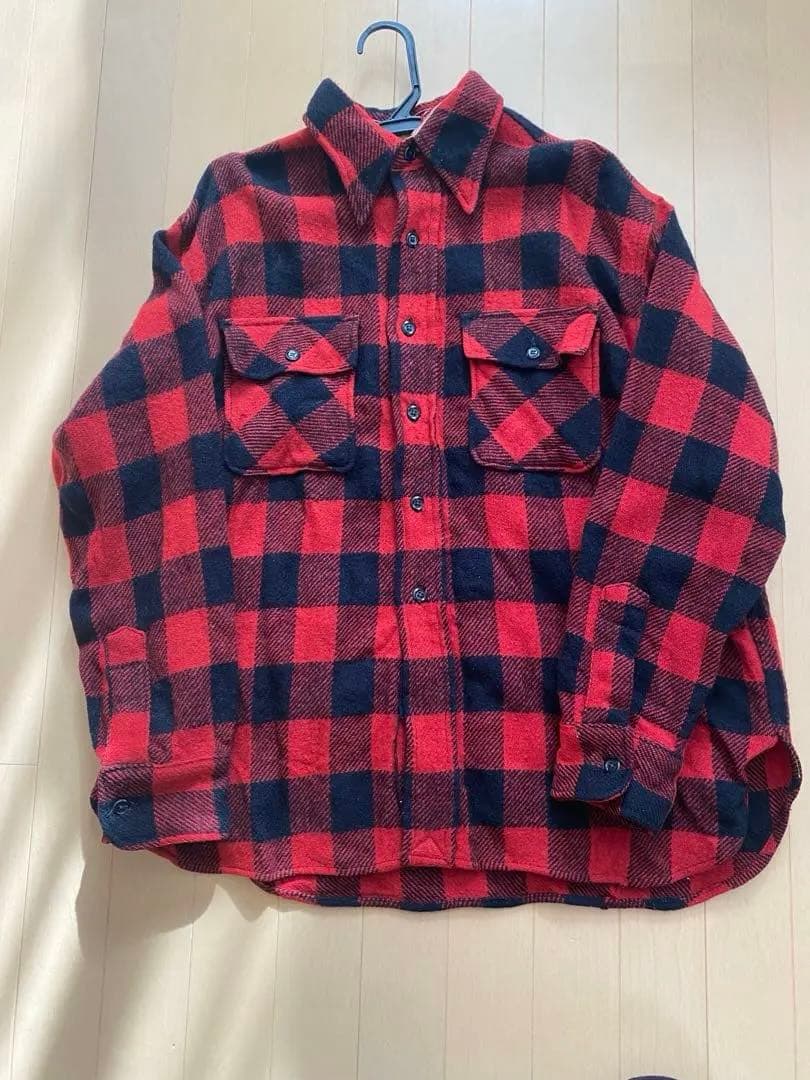 モ*ト様 40年代　bigmike フランネルシャツ　ヴィンテージ