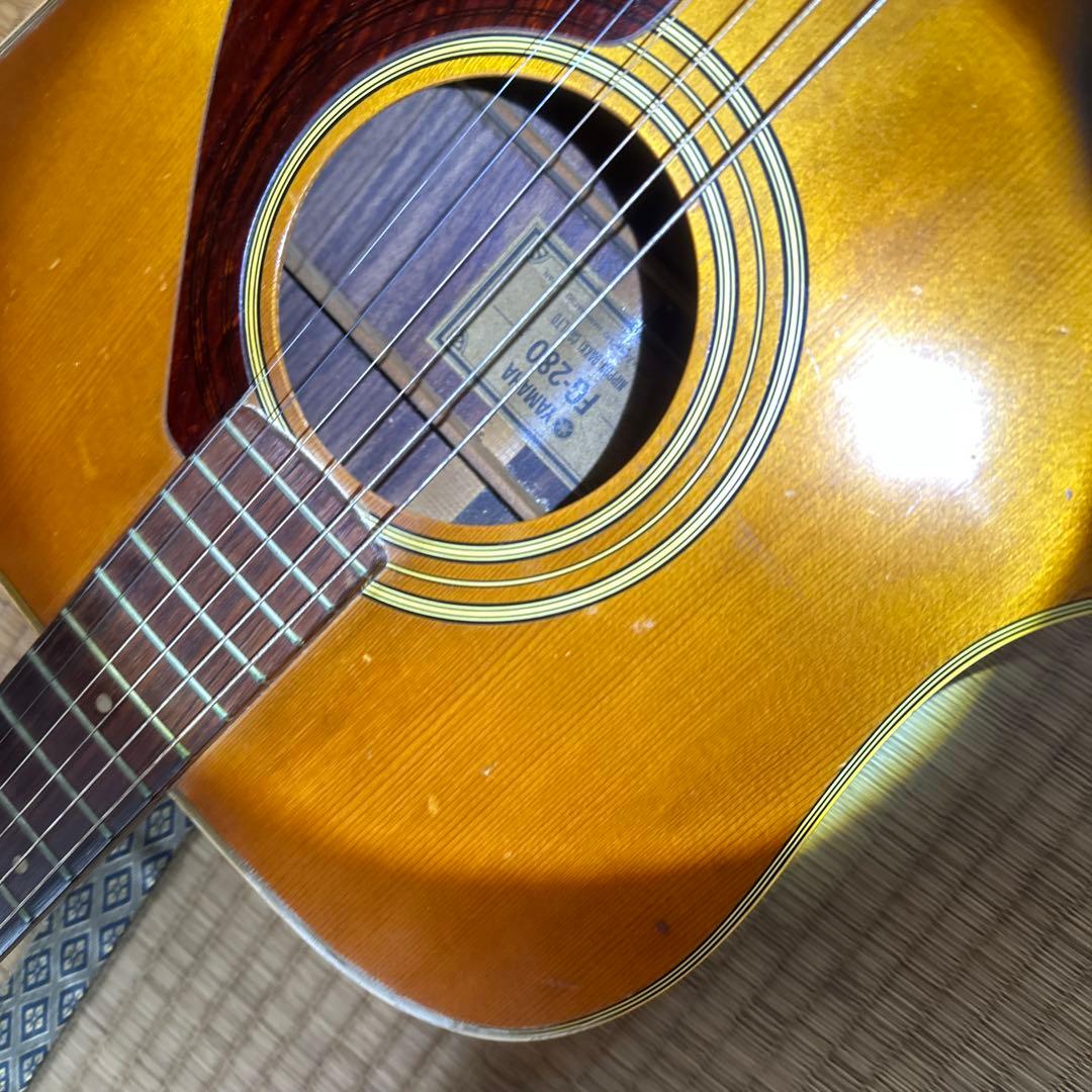 ヤマハギターFG-280ハードケース付き