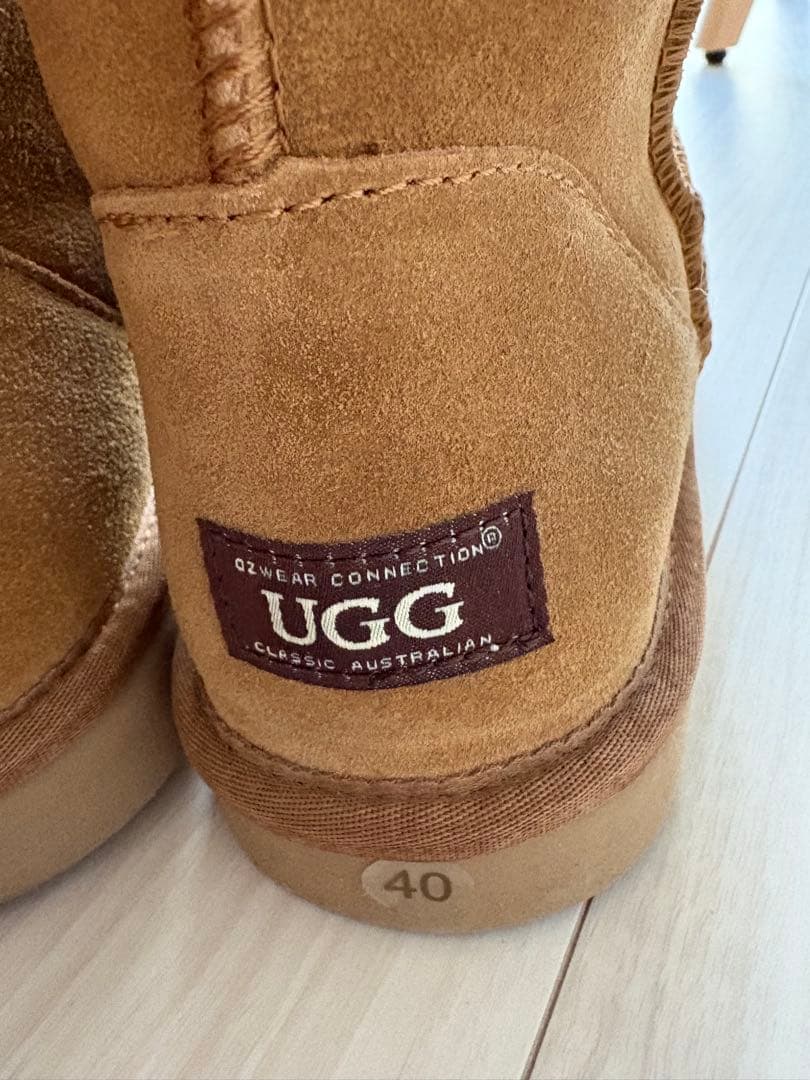 UGG ブラウン ムートンブーツ 40