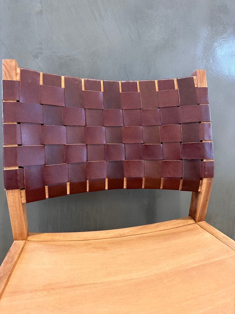 関家具　レザーチェア　1脚