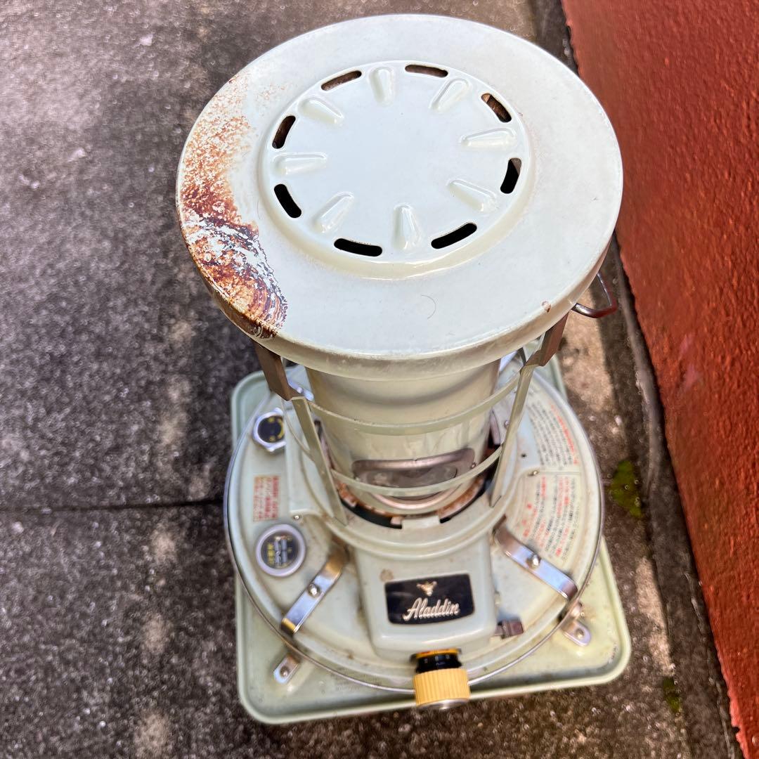 Aladdin ストーブ グリーン 使用感あり
