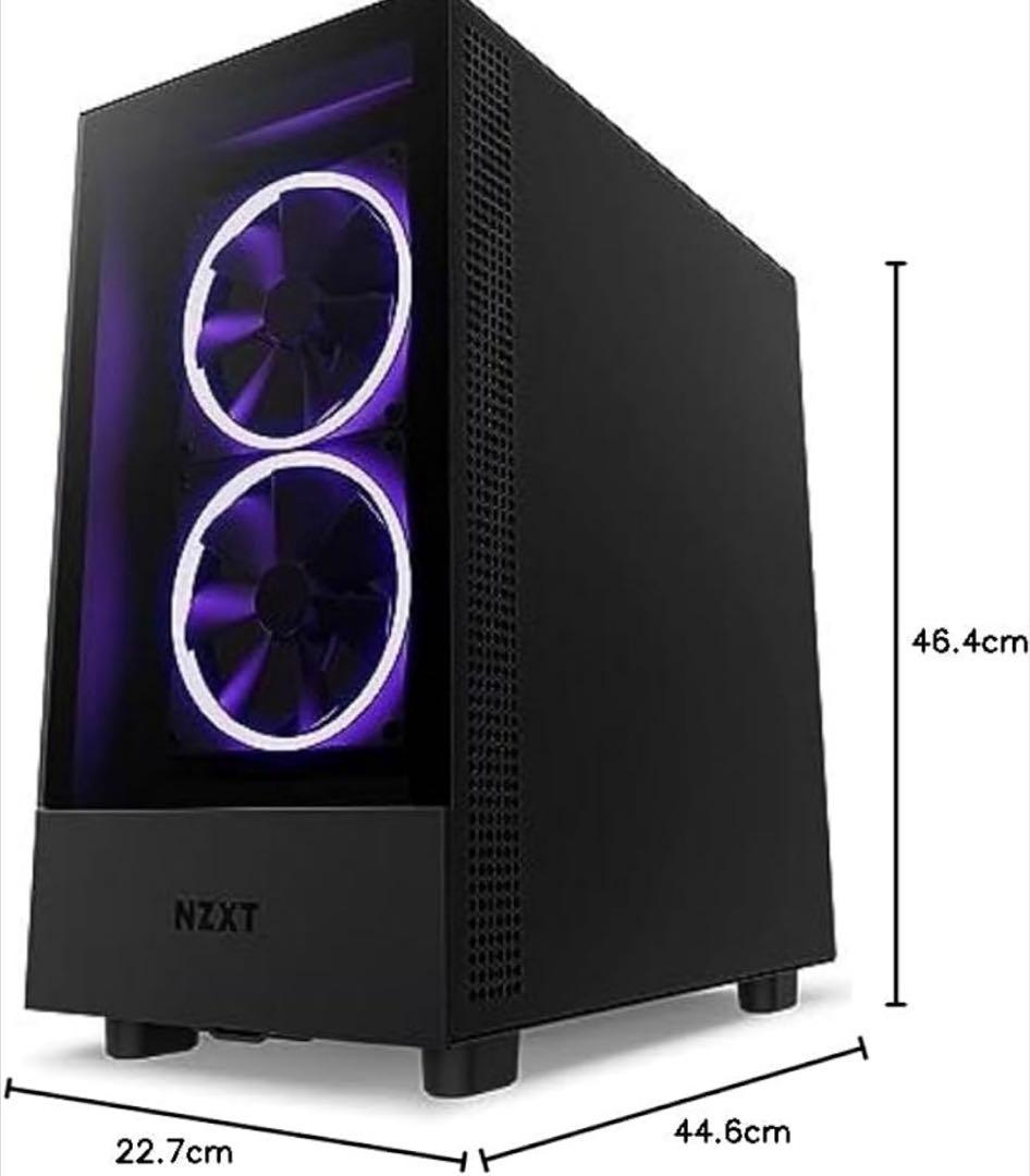 【新品未使用品】NZXT H5 Elite CC-H51EB-01 黒
