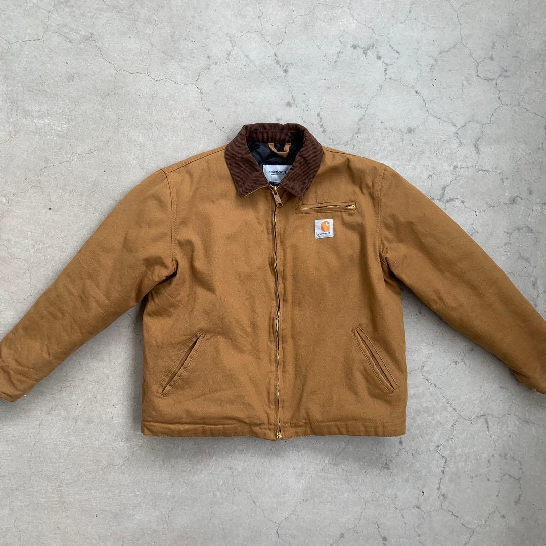 【即完売品】Carhartt デトロイトジャケット ブラウン S 即日発送