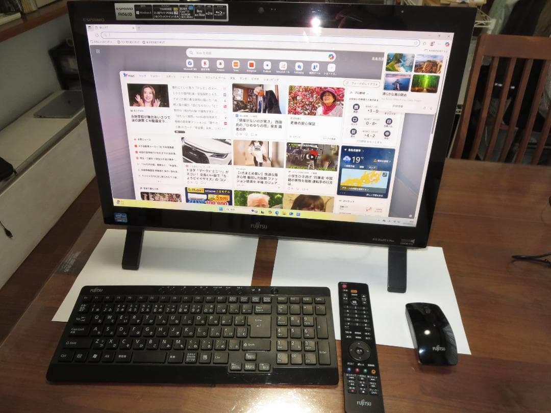 良好 富士通FH56JD 地BS/i7/8GB/2TB/Win11/Office