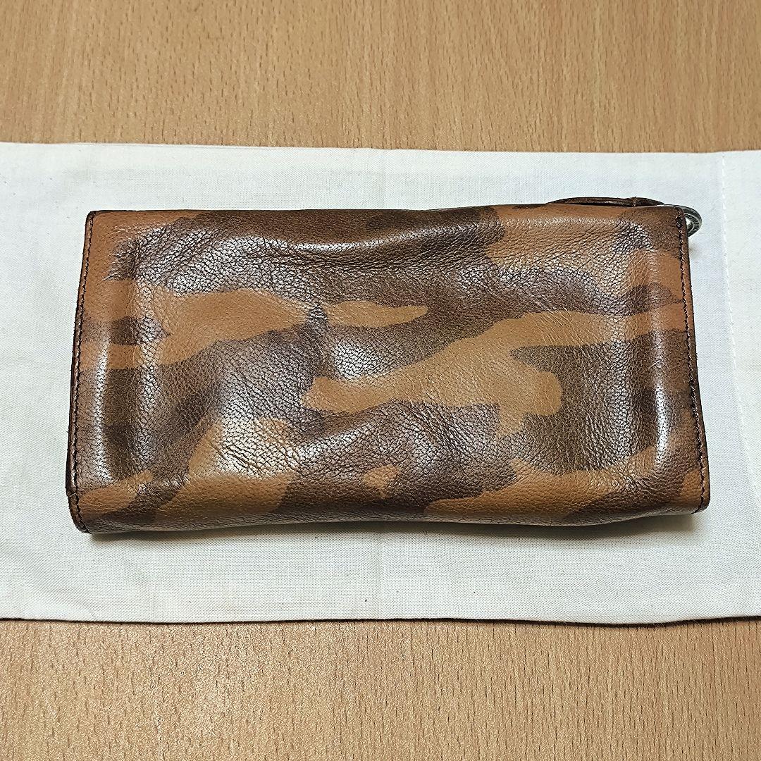 廃盤品　シンパシーオブソウル　アナック　ウォレット　迷彩　長財布　山羊革
