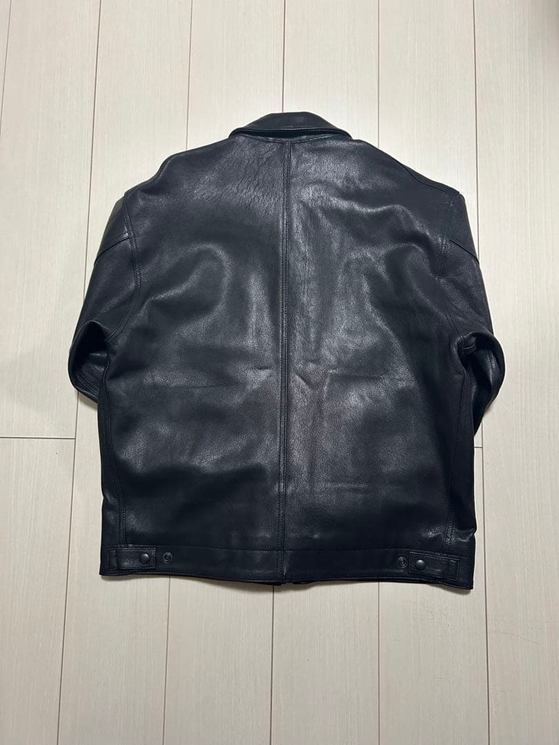 ジャーナルスタンダード／ゴートレザー／ライダースジャケット／ブラック／M