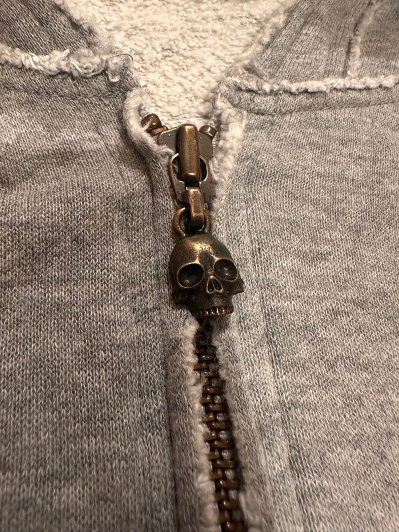 Hysteric Glamour スケルトンパーカー グレー