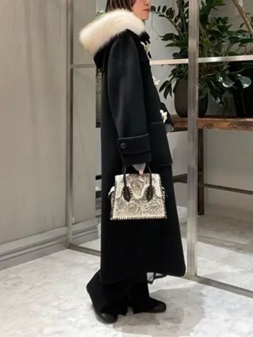 【最終お値下げ】GRACE CONTINENTAL ウールカルゼダッフルコート