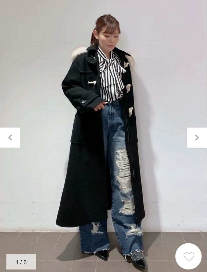 【最終お値下げ】GRACE CONTINENTAL ウールカルゼダッフルコート