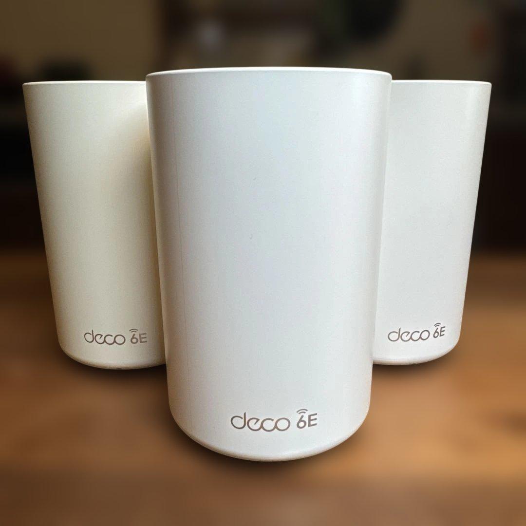 TP-Link Deco XE75 Wi-Fi 6E メッシュルーター 3台