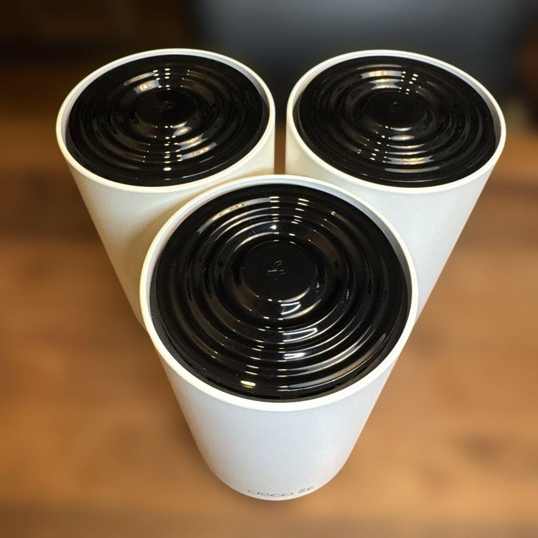 TP-Link Deco XE75 Wi-Fi 6E メッシュルーター 3台