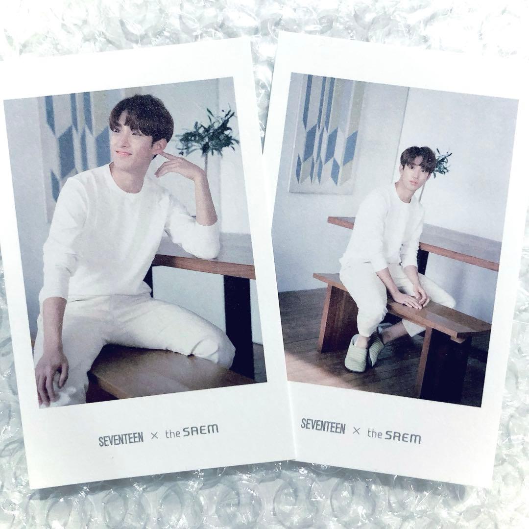 SEVENTEEN the saem 50枚限定 チェキ トレカ ドギョム 八尾