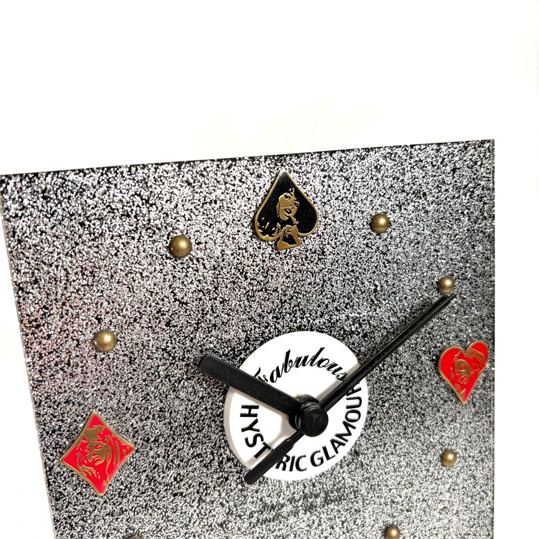 【非売品】ヒステリックグラマー　ノベルティ　置時計　動作確認済み