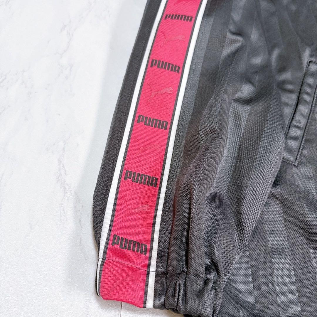 極美品✨PUMA ジャージ　セットアップ　トラックジャケット　ピンク　M